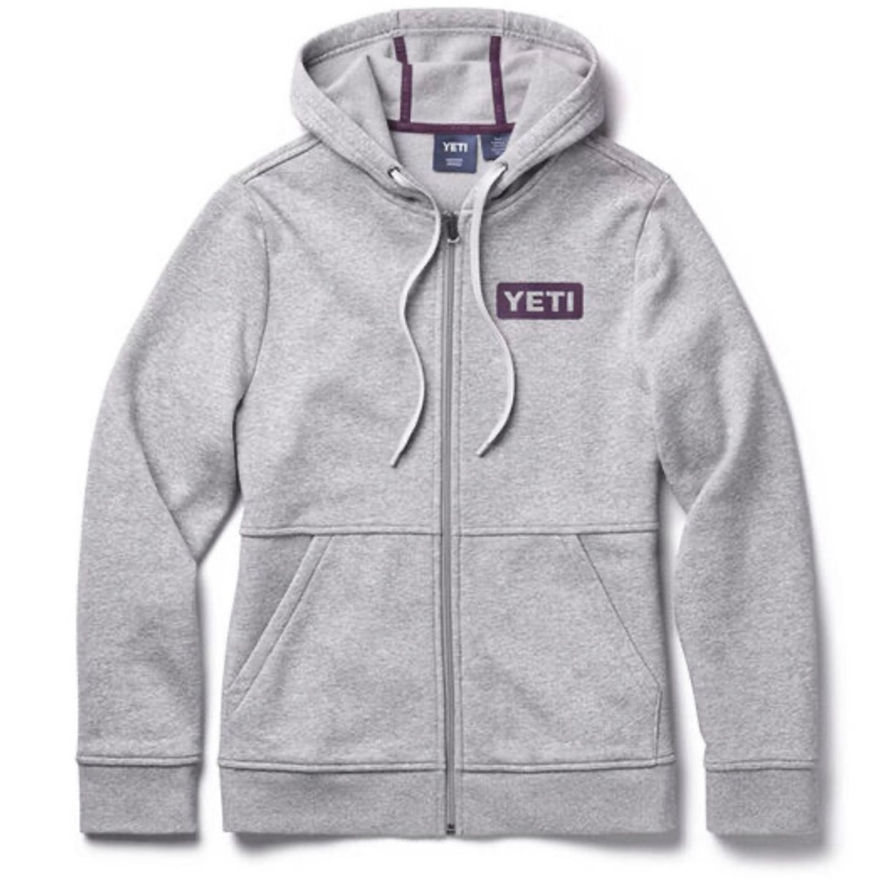 Yeti Women's Brushed Fleece Logo Full-Zip Hoodie